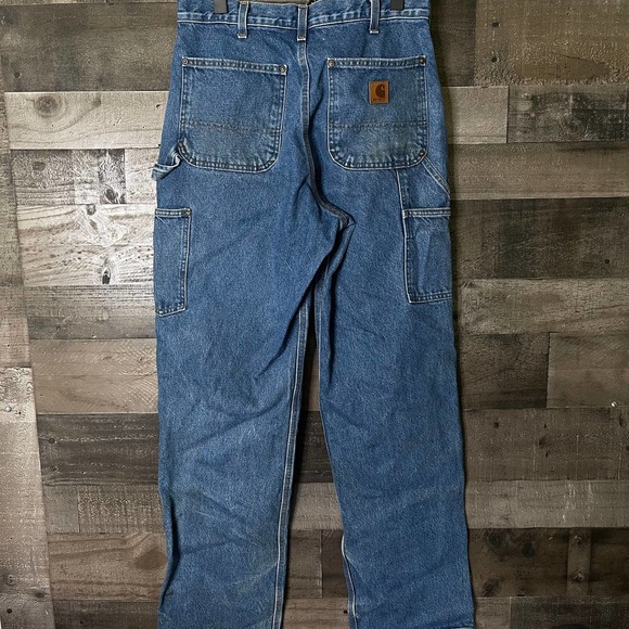 SOLD Carhartt Double Front Pants 32X34 - Picture 4 of 6